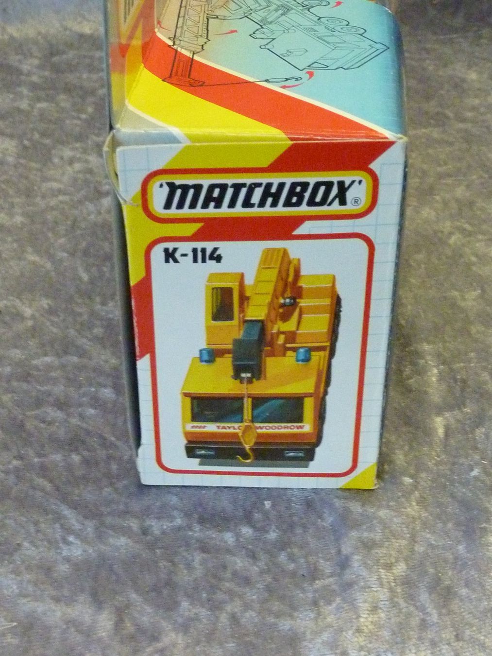 Matchbox Modellini d'auto: Autokran Superking K-114 Matchbox – Nuovo (secondo la descrizione) da Dürrenäsch venduto da modellautos4you 5