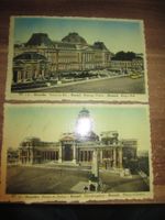 2 Stk. Ansichtskarten Brüssel um 1948