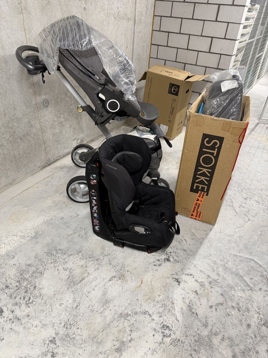 Stokke Carrozzine: Stokke Kinderwagen set – Usato da Sennhof venduto da donix 7