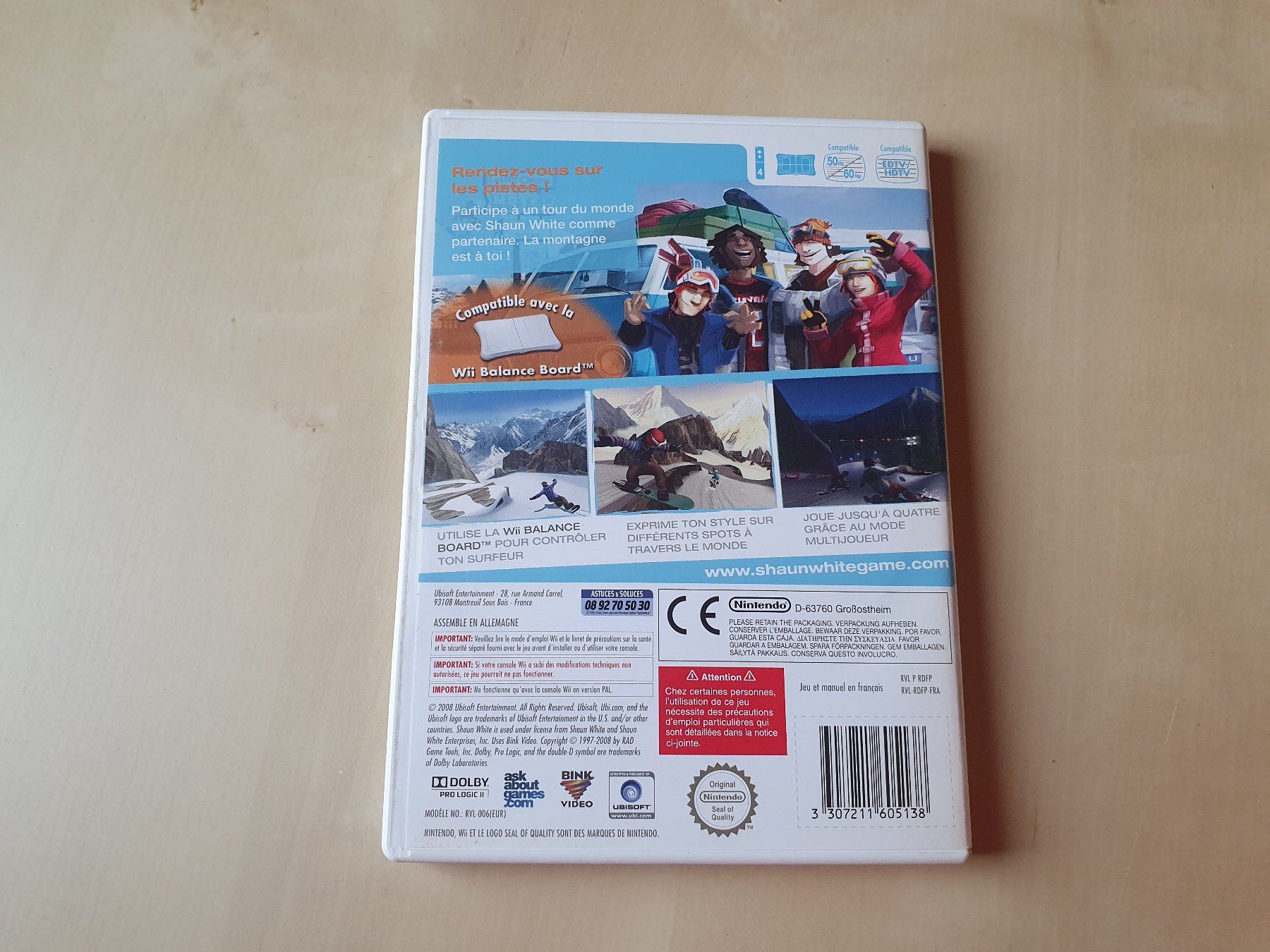 Nintendo Giochi: Shaun White Snowboarding Road Trip – Usato da Stansstad venduto da collectorsshop 1