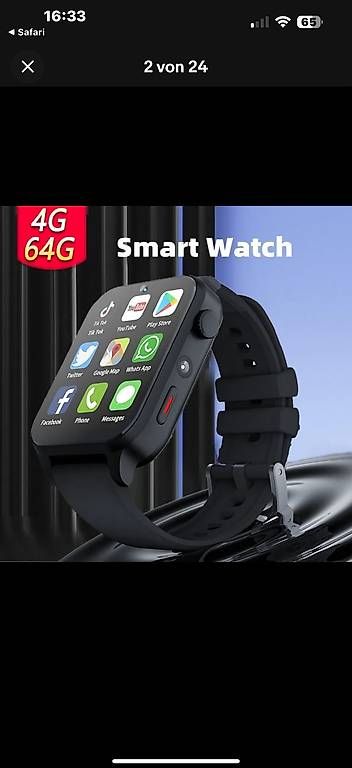 Smartwatch: Smartwatch Kom3 4g – Usato da Zuzwil SG venduto da opp_hx2k 1