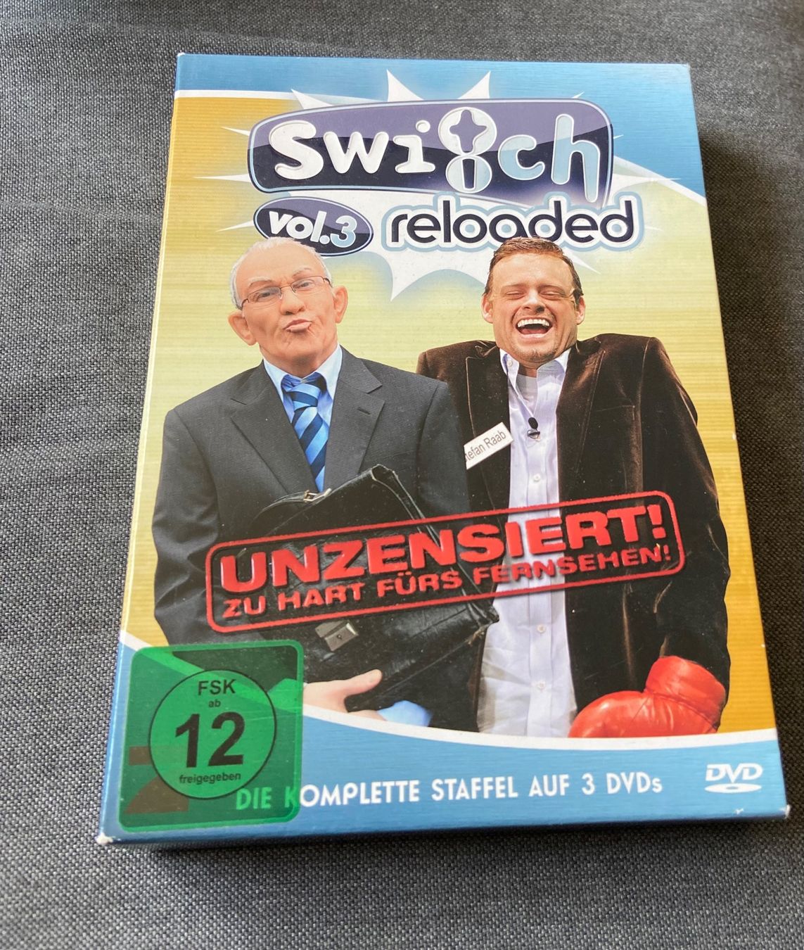 Alle DVDs: Switch Reloaded Vol. 3 • Boxset mit 3 DVDs Deutsche Comedy – Gebraucht aus Luzern von Lycka