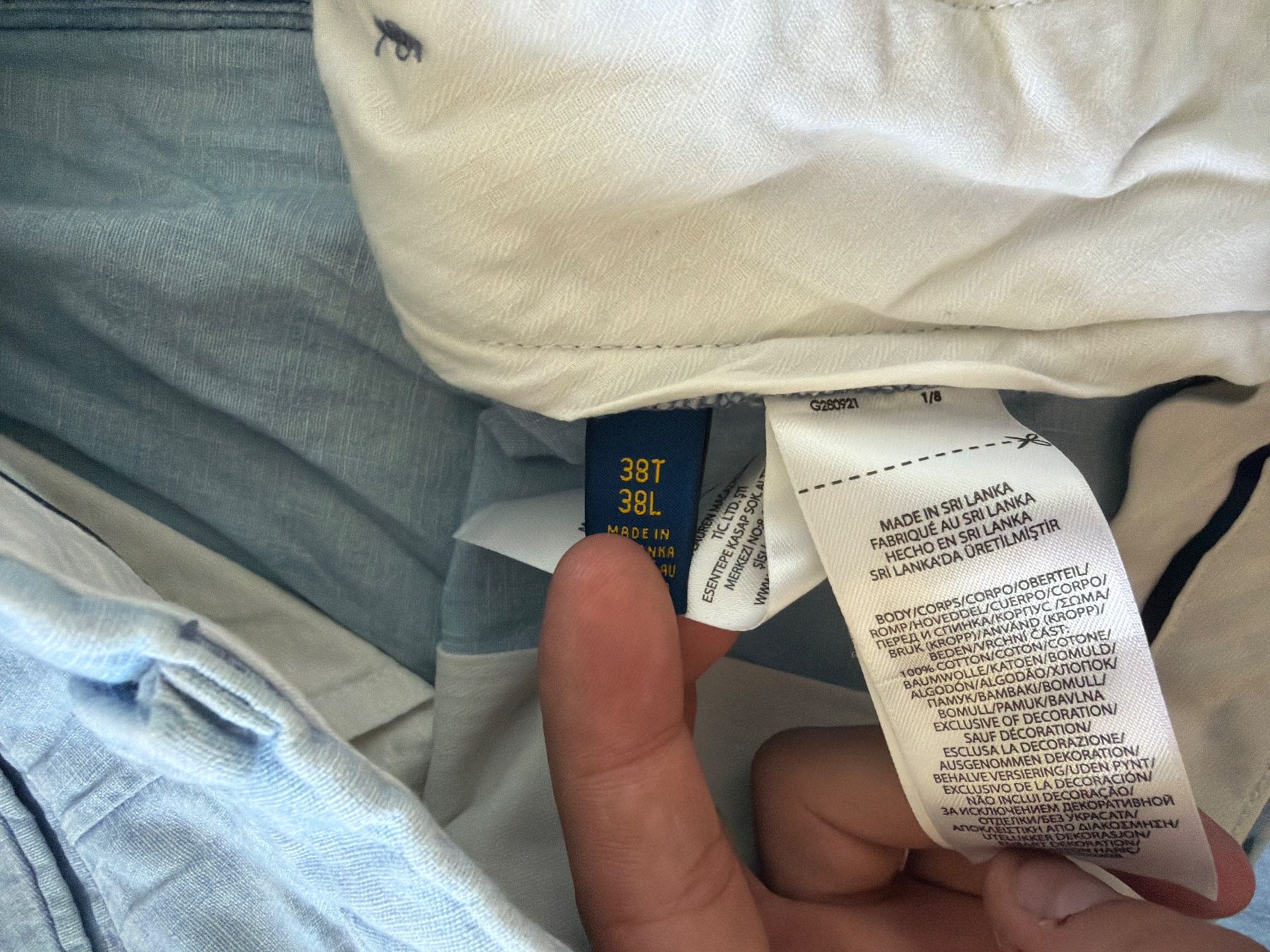 Ralph Lauren Hosen: Short en coton Ralph Lauren Bleu  - W38 – Neu (gemäss Beschreibung) aus Hauterive NE von Leo_o 6