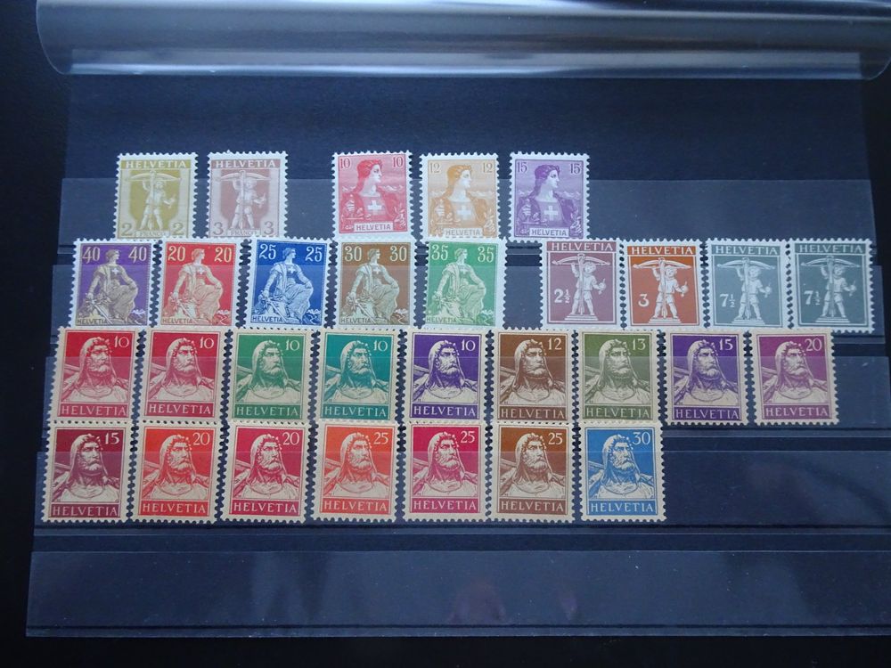 SCHWEIZ, ab 1907, **, schönes Lot Kaufen auf Ricardo
