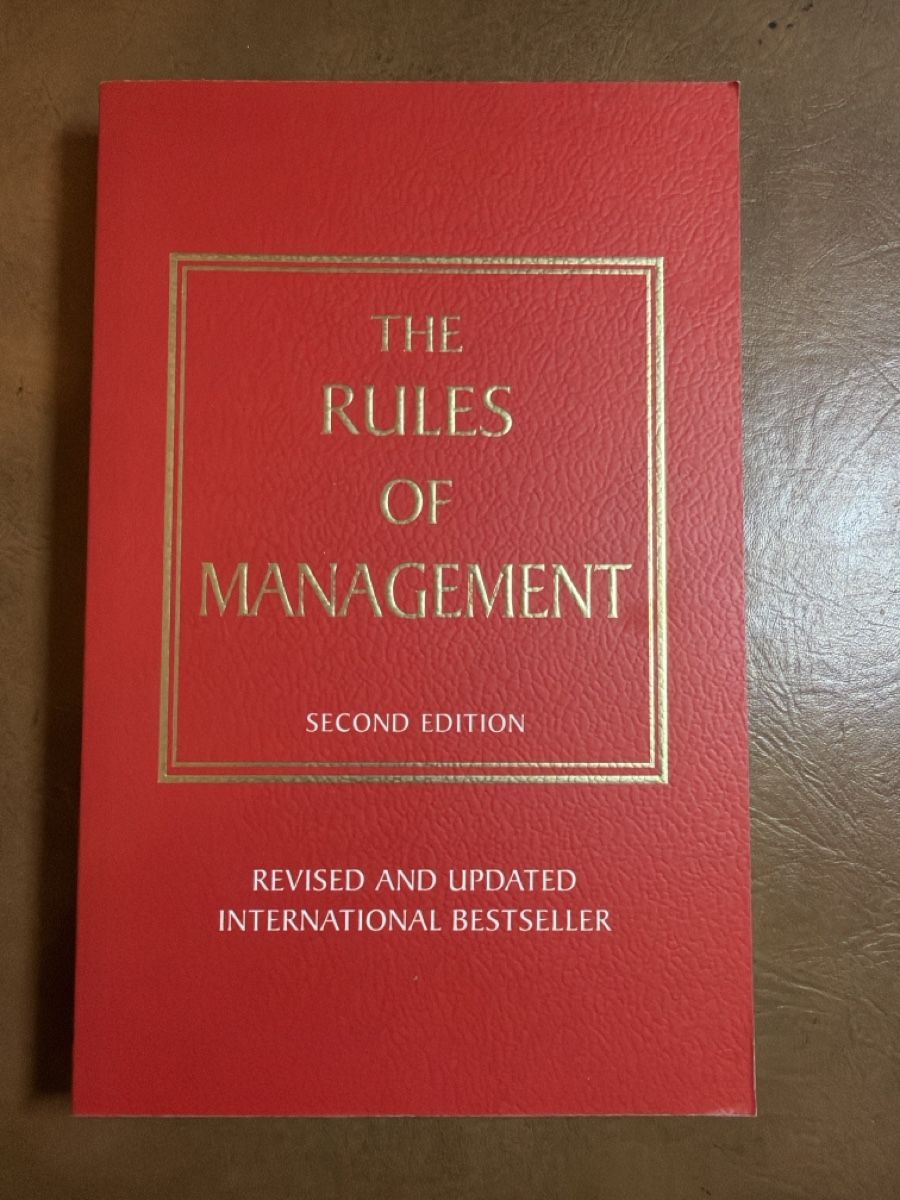 Libri: The Rules of Management – Usato da Allenwinden venduto da Ald1985
