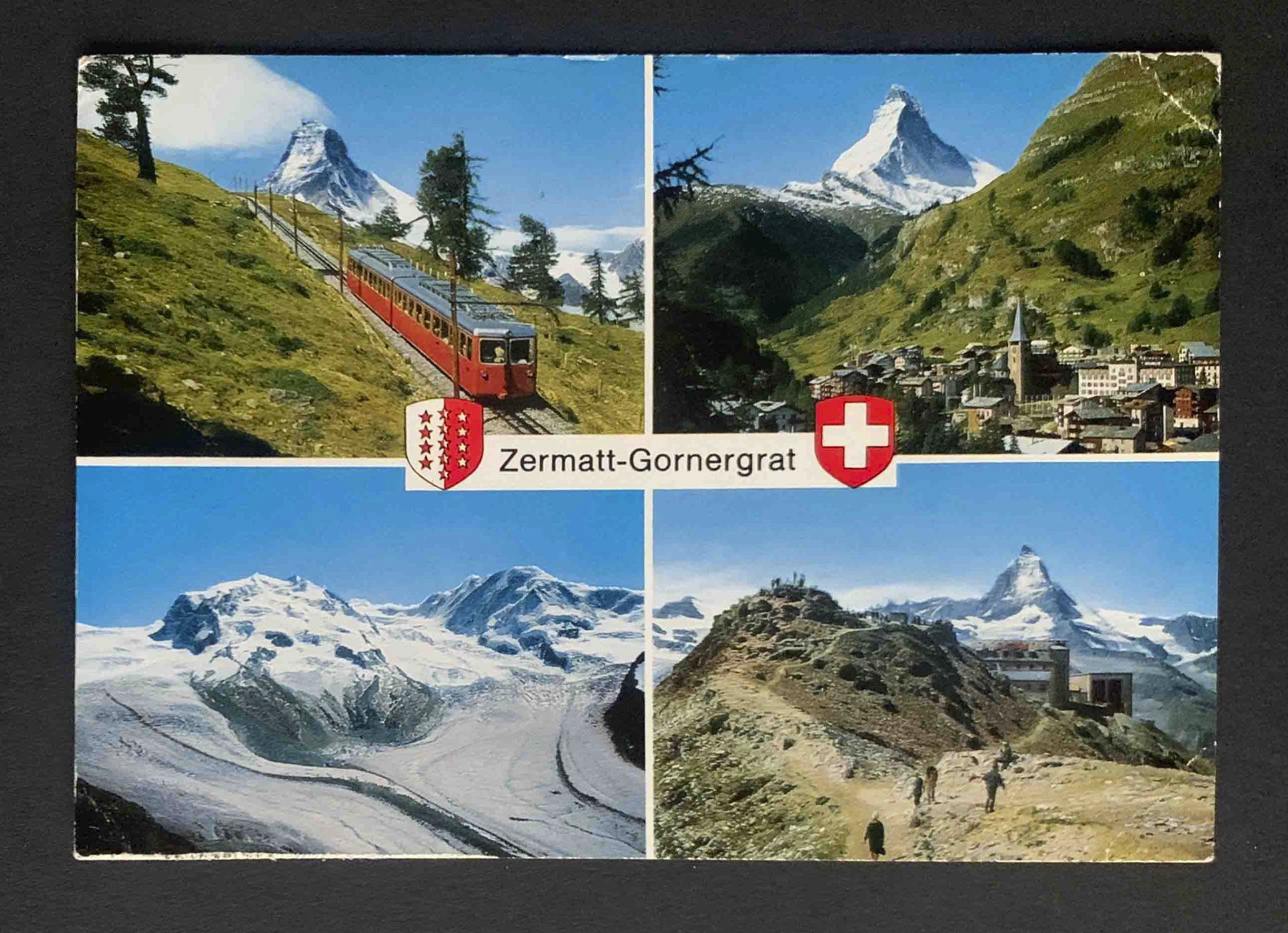 Cartoline postali: AK Zermatt Gornergrat – Usato da Goldau venduto da artelier1