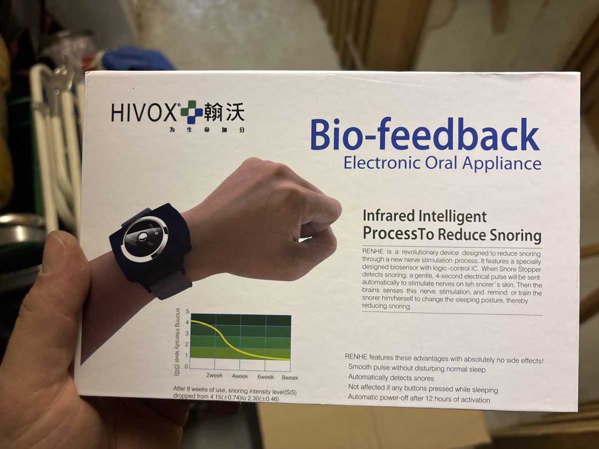 Attrezzature mediche: 46 Stück Bio-Feedback Anti schnarchen – Nuovo e nell'imballaggio originale da Herrenschwanden venduto da edi.boggs 2