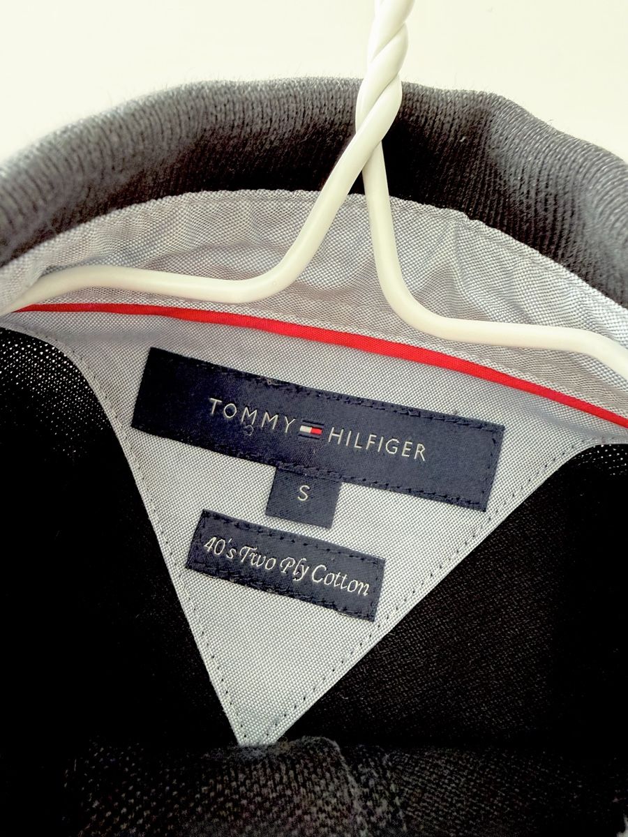 Tommy Hilfiger Magliette Polo: Tommy Hilfiger Poloshirt Gr. S schwarz – Nuovo (secondo la descrizione) da Fraubrunnen venduto da 5baechers 2