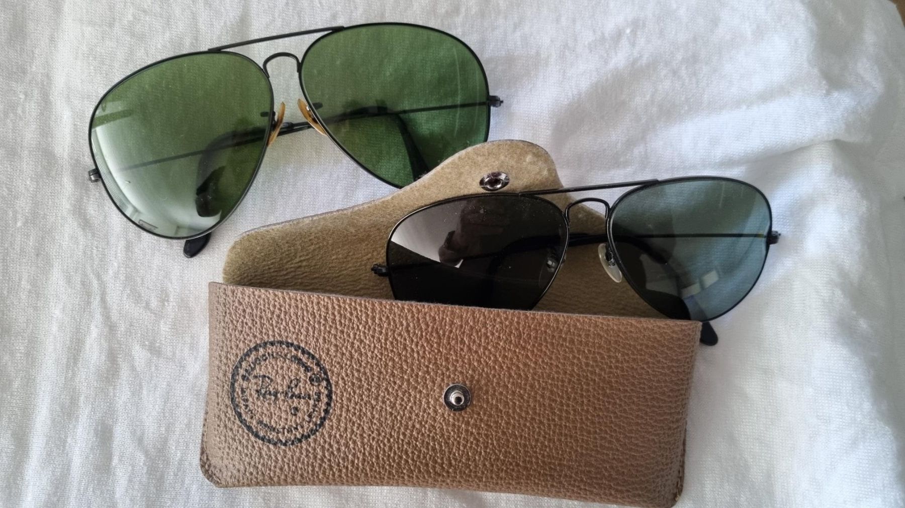 Ray-Ban Occhiali & Lenti: Rey-Ban "Top Gun" Pilotenbrillen. – Usato da Wauwil venduto da Jabbah6