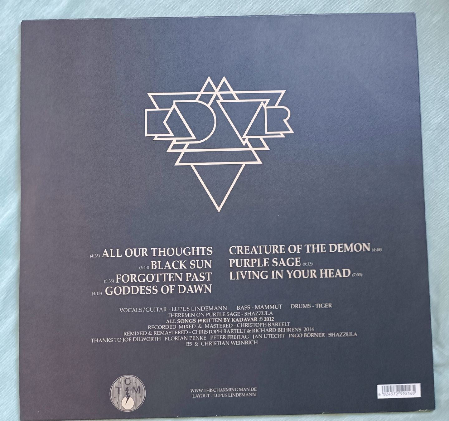 Vinyles: KADAVAR - s.t. CoLP – D'occasion à Luzern par cryptonic79 1
