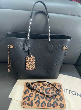 ❤️LOUIS VUITTON NEVERFULL MM WILD AT HEART