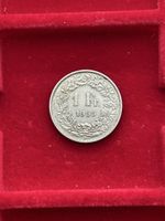 Highlight  Silber 1 Franken 1955 Selten!