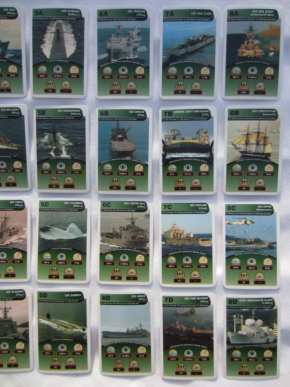 Spiele: QUARTETT WARSHIPS PIATNIK FABRIKNEU – Neu und originalverpackt aus Sursee von Tschiger 3