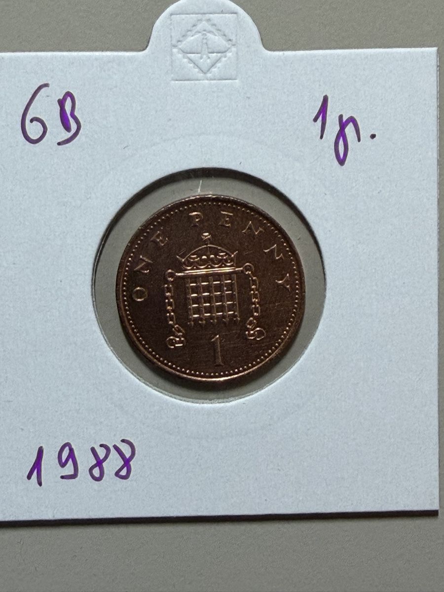 Toutes les monnaies: GB - 1 pence - 1988 – D'occasion à Payerne par Mike1682
