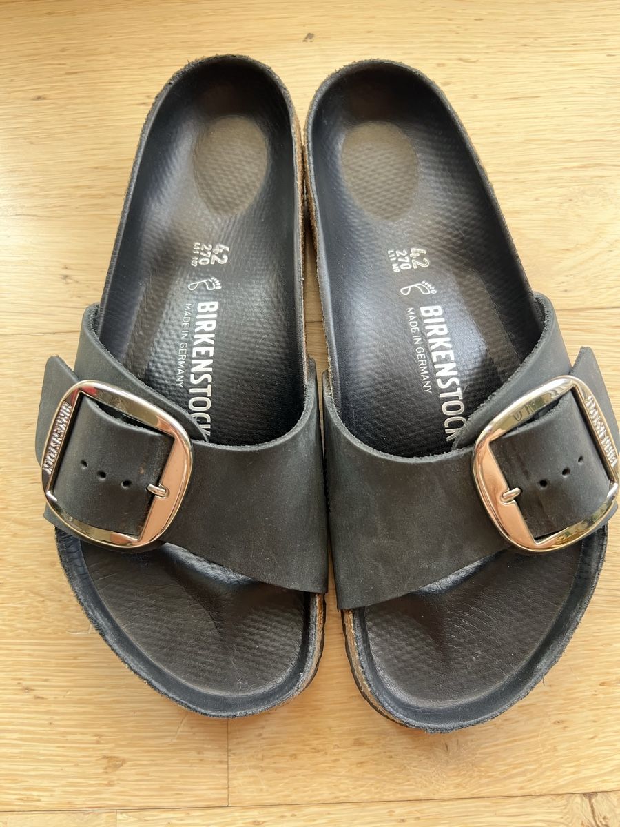 Birkenstock Scarpe da uomo: Birkenstock Madrid Big Buckle – Usato da Zürich venduto da laura0802