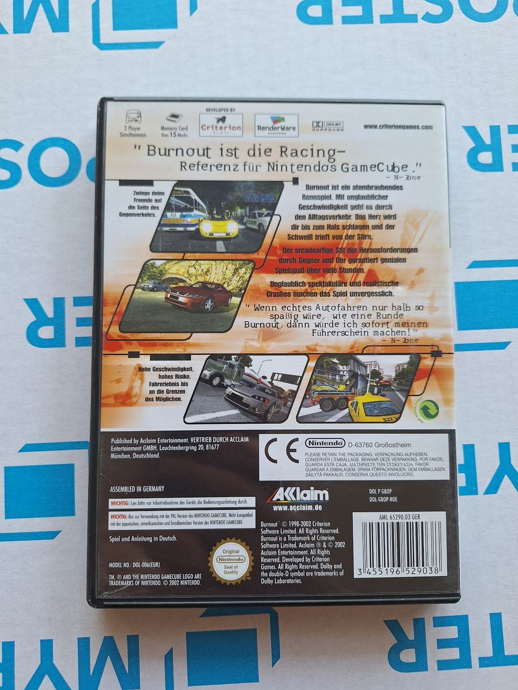 Giochi: Burnout - Nintendo Gamecube – Usato da Altstätten SG venduto da GGsGameshop 1