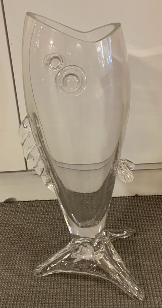 Vasi & Recipienti: Vase en verre Poisson – Usato da rolle venduto da Tontonjulot