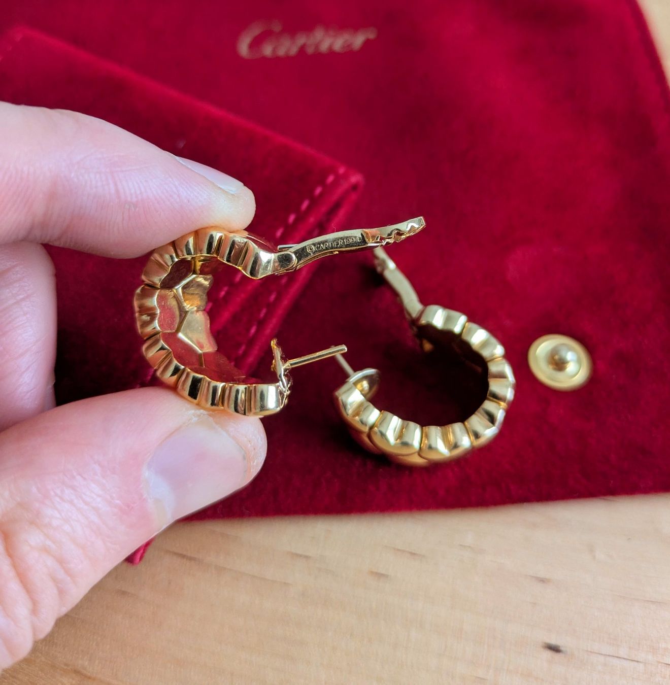 Cartier Orecchini pendenti & Orecchini a lobo: Cartier 18k karat "Gold Hearts Earclips" – Usato da St. Gallen venduto da ada_9q6c 3
