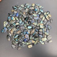 Exklusiv: 2KG Labradorit Cabochon Lot