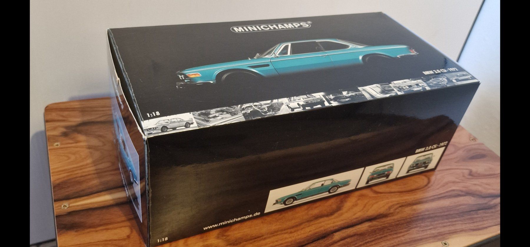 BMW Modellini d'auto: Minichamps 1:18 BMW 3.0 csi 1972 – Usato da Rüti b. Büren venduto da tempo50 6