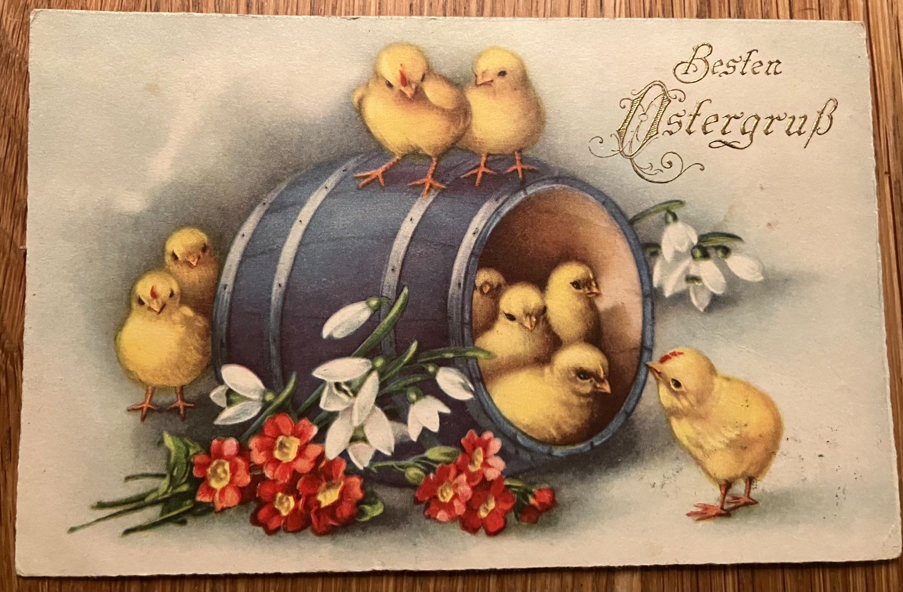 Cartoline postali: Ansichtskarten Antik Ostern Grüsse – Usato da Waldstatt venduto da breitaxt 4