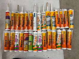 Ab 1 CHF!! Diverse Kartuschen Acryl Silikon Fugendichtstoff
