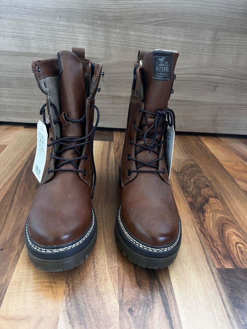 Mustang Scarpe da donna: Mustang Stiefel True Denim – Nuovo e nell'imballaggio originale da Heitenried venduto da Brutus2003 2