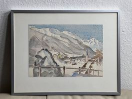 HUGO HORISBERGER 1907-1985 "ARDEZ"