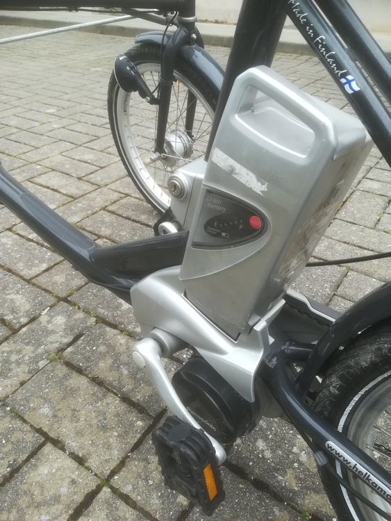 Tricycle Vintage Helkama Finlande 20 Pouces - 3 Vitesses - Cadre Alu Noir