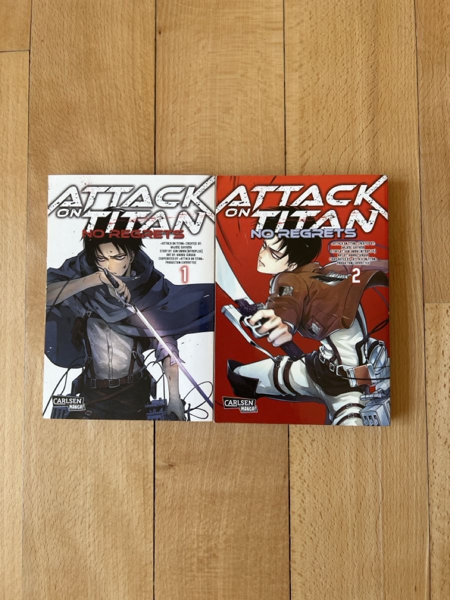 Comics: Attack on Titan No Regrets Band 1 und 2 – Neu (gemäss Beschreibung) aus Luzern von jasminlmusic