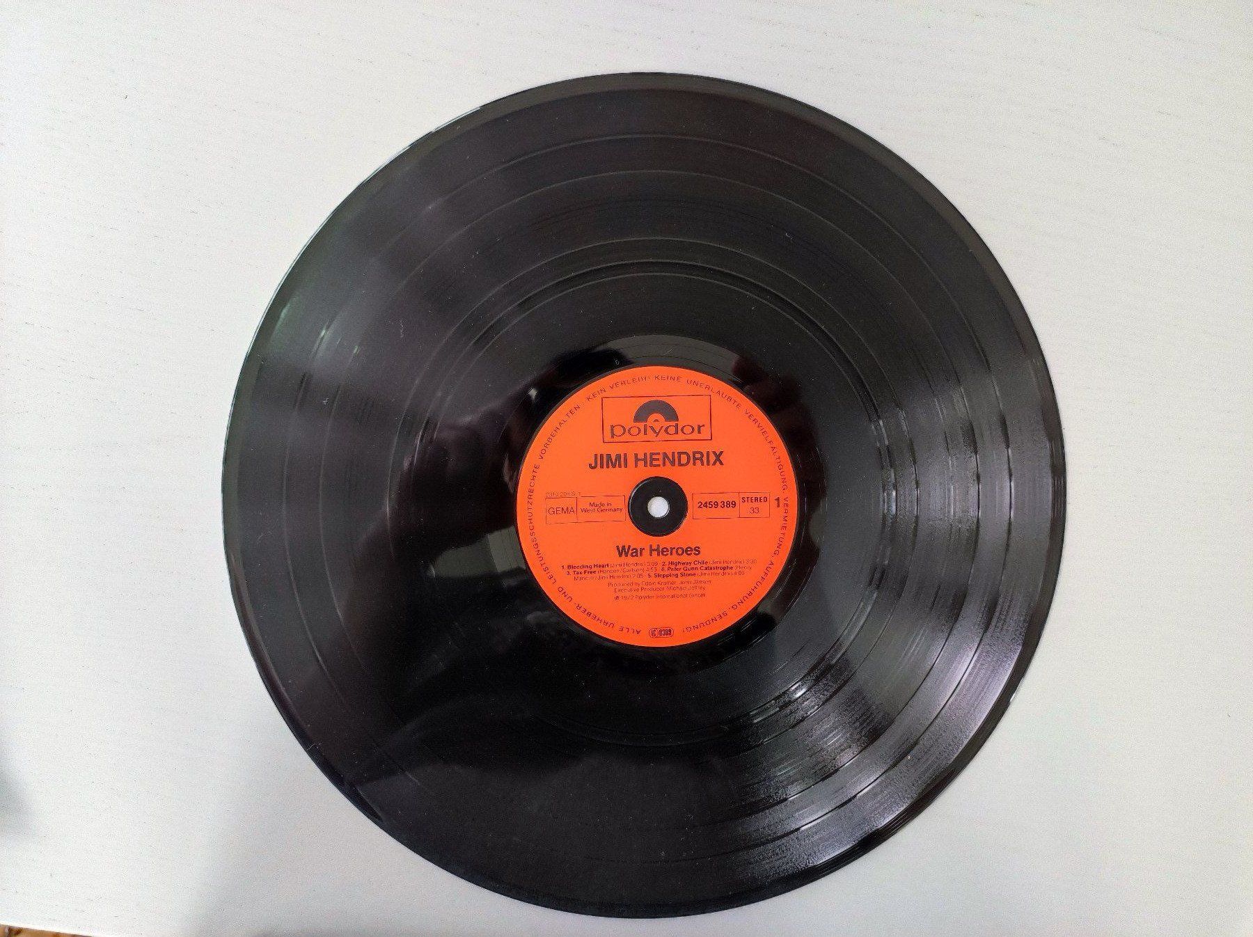 Dischi in vinile: Jimi Hendrix - War Heros – Usato da Baden venduto da wenkst 2