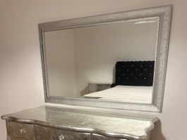 BARON Spiegel DUSTIN 71x111cm Silber Facettenschliff