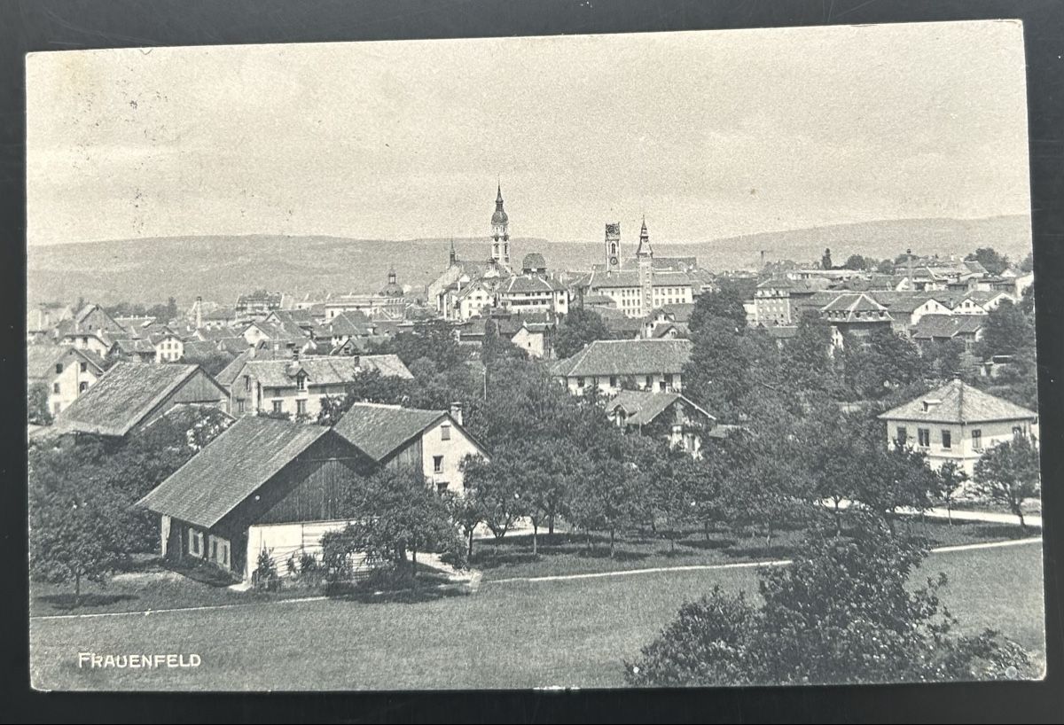 Cartoline postali: AK Frauenfeld  – Usato da Horw venduto da Tellbub