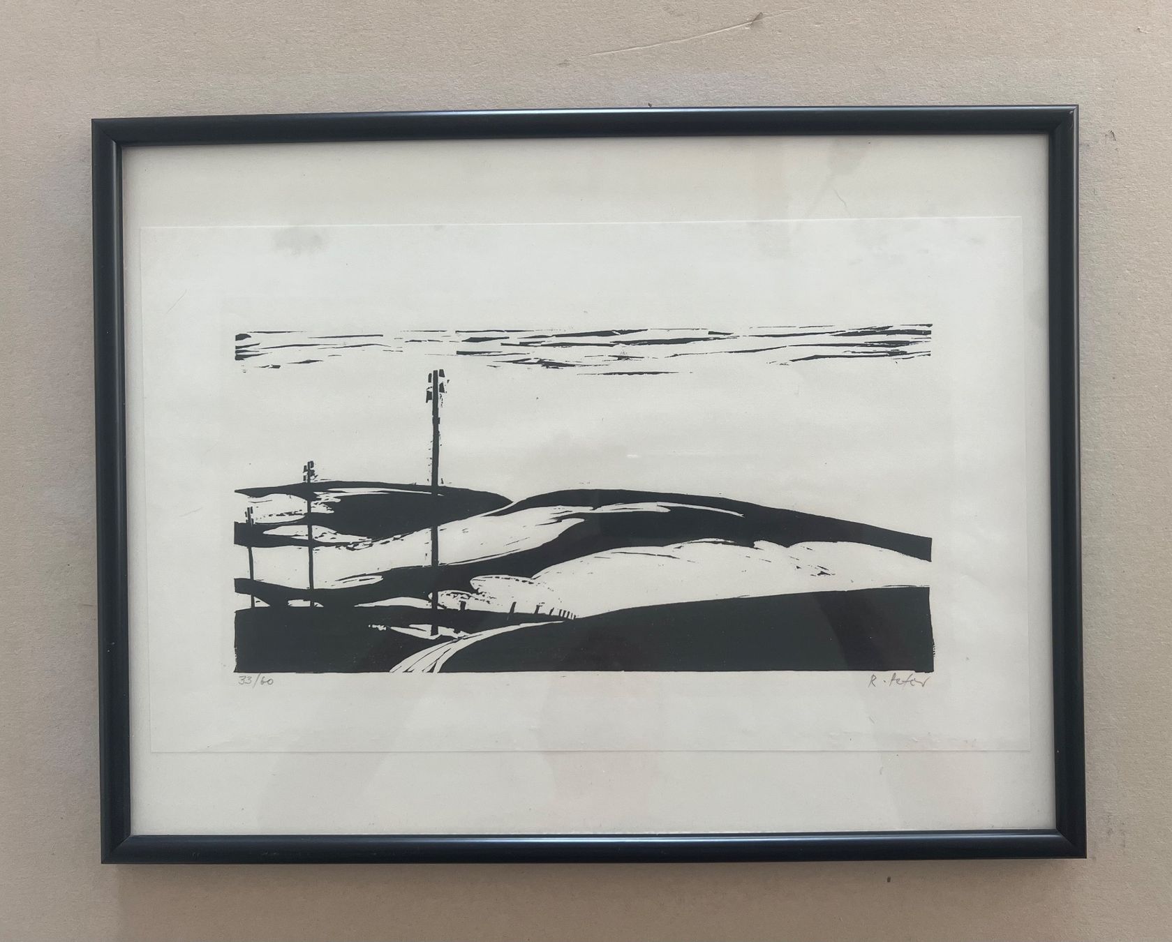 Grafica & Litografie: Ruedi Peter, handsigniert, nummeriert – Usato da Rain venduto da Pic-Ass 2