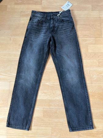PULL&BEAR Damen Jeans, Gr. 36, Dunkelgrau, NEU