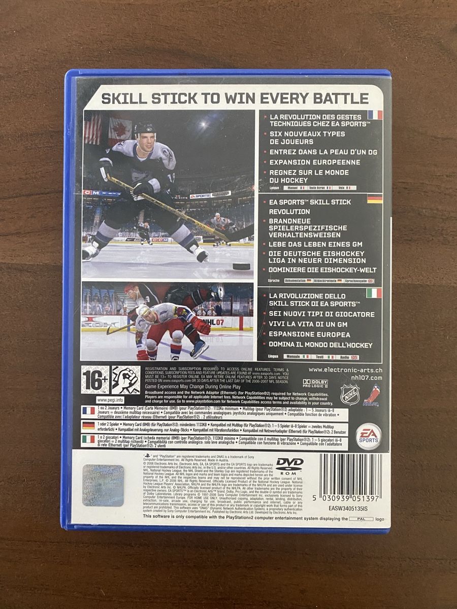 Sony Giochi: NHL 07 für PS2 – Usato da Thunstetten venduto da Virus_33 2