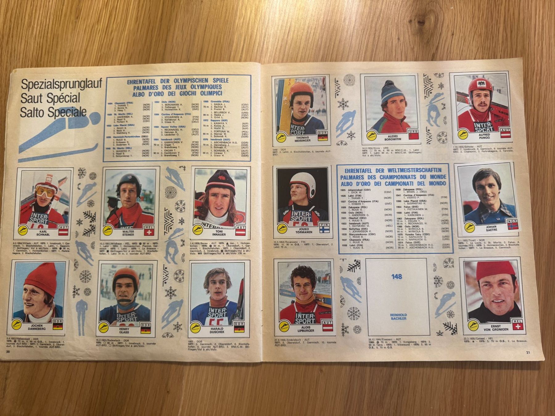 Panini Album: Album Panini Ski 78 – Usato da Bussigny venduto da Maxence10 1