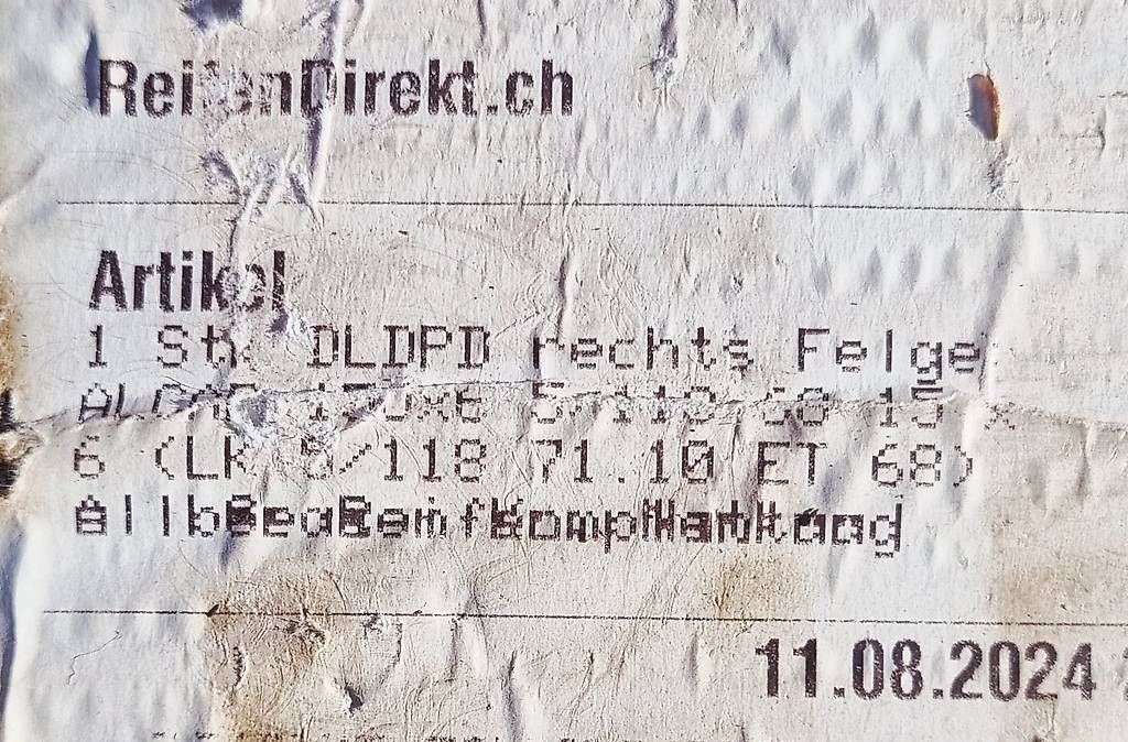 Camping Fahrzeuge: Fiat Wohnmobil Ersatzrad – Gebraucht aus Seengen von Dcc1 3