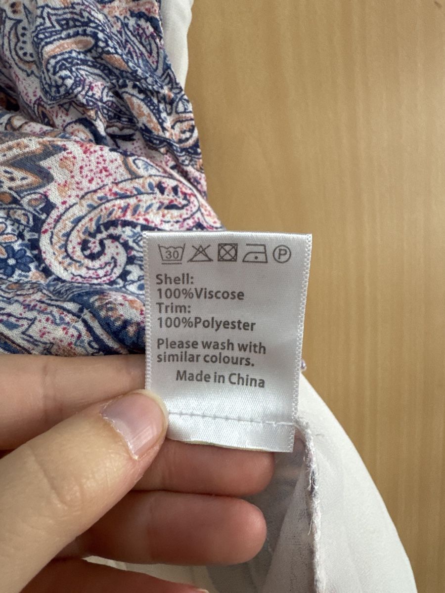 Zebra Tops: Zebra Damen Sommertop Gr. M Paisley Muster – Neu (gemäss Beschreibung) aus Thun von Vans_98 3
