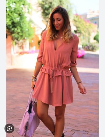 Mango Sommerkleid, Gr. XS, rosé, perfekt für den Sommer!