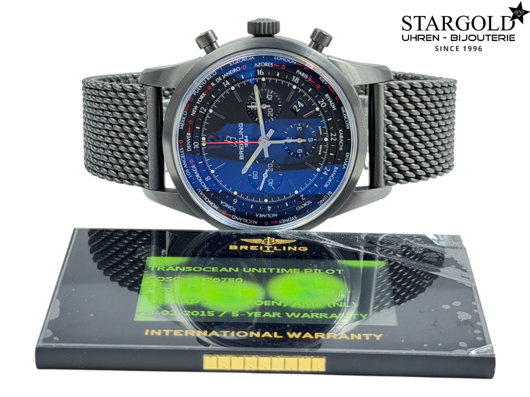 Breitling Orologi: Breitling Transocean Unitime Pilot - MB0510U6/BC80/159M – Usato da Zürich venduto da Stargold-Uhren 8