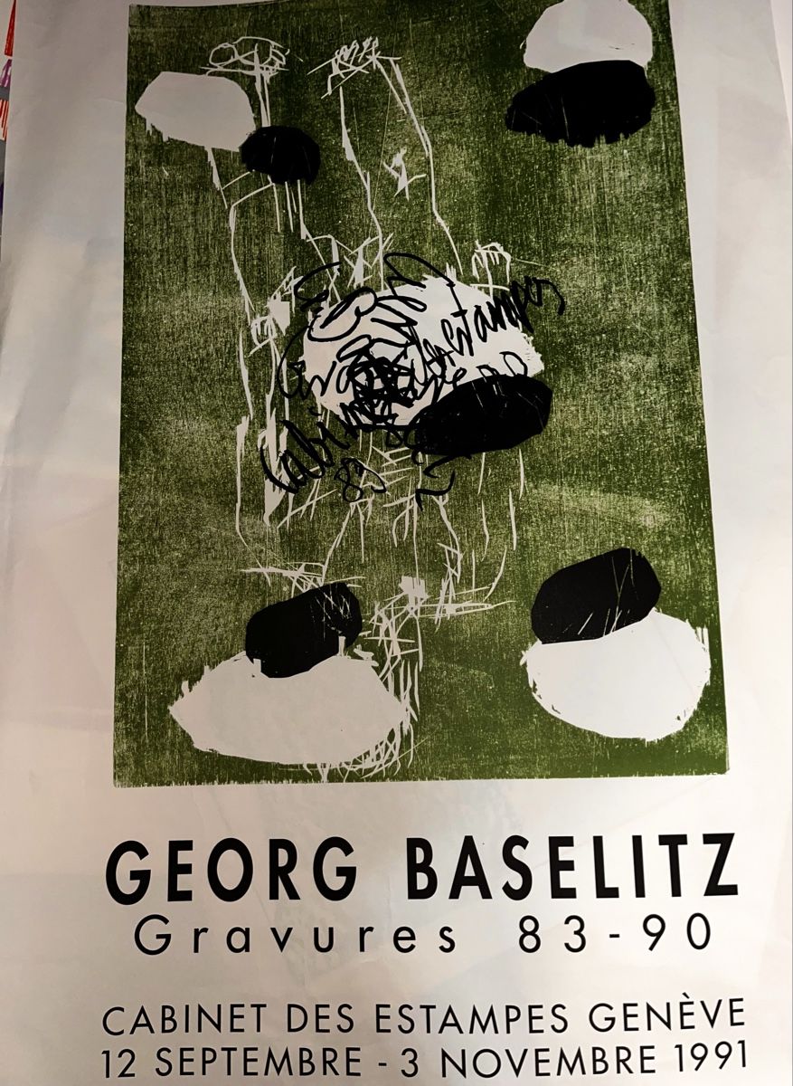 Poster & Bilder: Georg Baselitz – Gebraucht aus Kölliken von Spielmann0