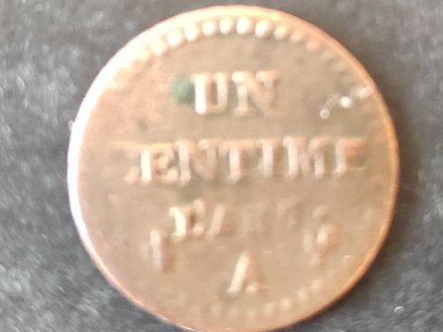 Alle Münzen: 1 centime Drupe AN7 – Gebraucht aus Couvet von lulul
