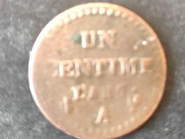 1 centime Drupe AN7