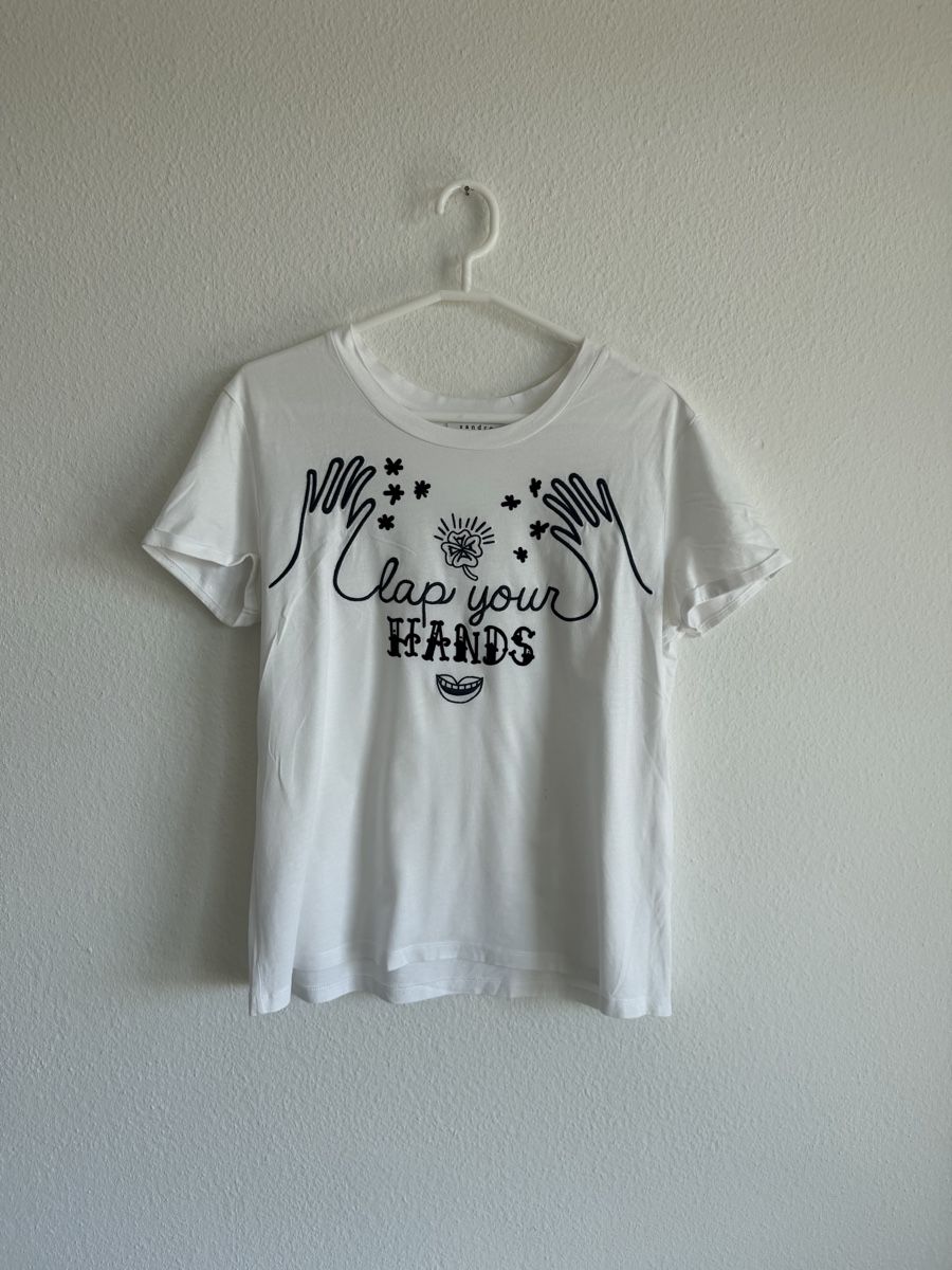 Sandro T-shirt: T-shirt SANDRO, taille 3 – Usato da Cressier FR venduto da Kvito4ka 6