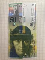 Schweiz 50 Franken Banknote 2012R AU