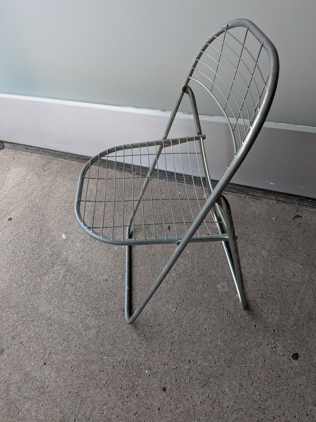 Sedie: Vintage Gitter Klappstuhl – Usato da Emmen venduto da magelan 2