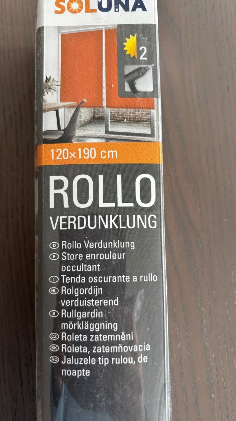 Tende: Rollo zur Verdunkelung – Nuovo e nell'imballaggio originale da Gelterkinden venduto da Brainopol