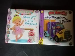 2 Livres "P'tite fille" & "P'tit garçon" Fleurus