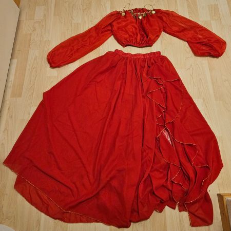 Bauchtanzkleid rot